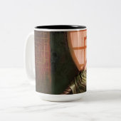 Anime-Mok Tweekleurige Koffiemok (Voorkant links)