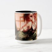 Anime-Mok Tweekleurige Koffiemok (Voorkant rechts)