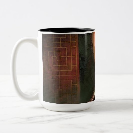 Anime-Mok Tweekleurige Koffiemok (Links)