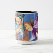 Anime-Mok Tweekleurige Koffiemok (Center)