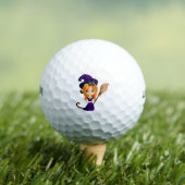 Anime Moon witch cat cartoon Golfballen (Insitu Shirt)