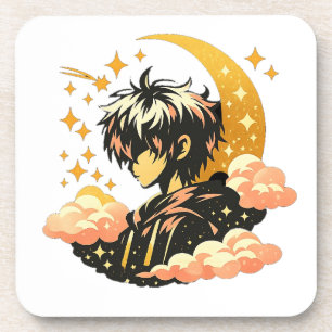 Anime Moonlight – Harde Plastic Onderzetter