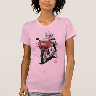 Anime Motor Girl V01 T-shirt
