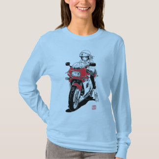 Anime Motor Girl V01 T-shirt
