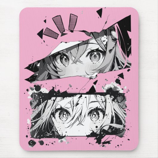 Anime Mousepad Manga  Muismat (Voorkant)