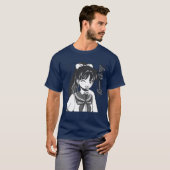 Anime muziek t-shirt (Voorkant volledig)
