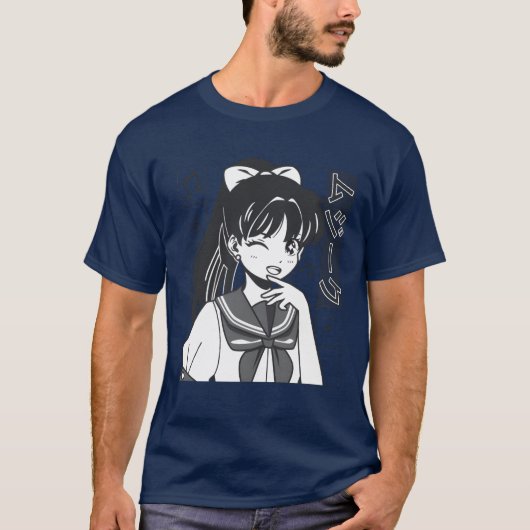 Anime muziek t-shirt (Voorkant)
