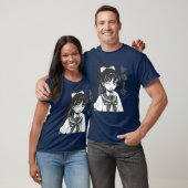 Anime muziek t-shirt (Unisex)
