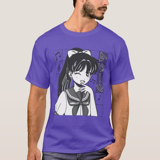 Anime muziek t-shirt (Voorkant)