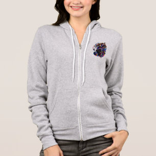 Anime Muziekmuis Y2K Streetwear Voor- & Achterkant Hoodie