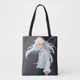 Anime Mystery Man Canvas tas