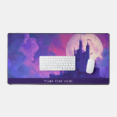 Anime Mystic Purple Kingdom Magical Fantasy Castle Bureaumat (Keyboard & Muis)