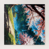 Anime natural landscape legpuzzel (Horizontaal)