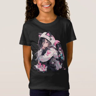 Anime Neko Bestfriend T-shirt