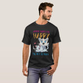 Anime Neko Cat T-shirt (Voorkant volledig)