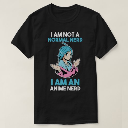 Anime Nerd Premium T-shirt (Design voorkant)