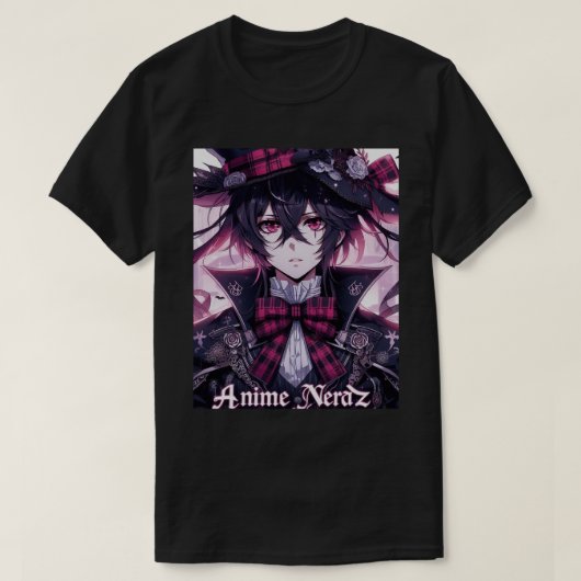 Anime Nerdz "Dark Dream Boy" T-shirt (Design voorkant)