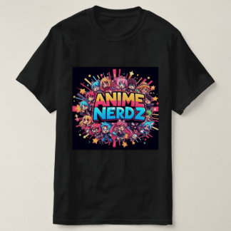 Anime Nerdz logo T-shirt