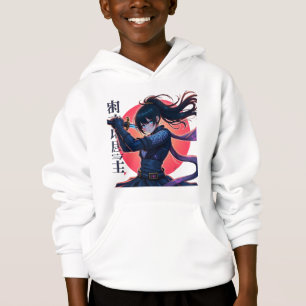 Anime Ninja Girl with Katana beroemd gemaakt door