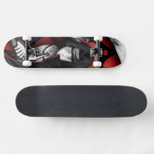 Anime Ninja Karakter Grafische Skateboard Deck (Horizontaal)