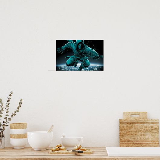 Anime Ninja Poster (Keuken)