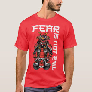 Anime Ninjas - Angst is niet slecht - Samurai's - T-shirt