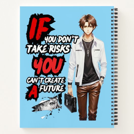 ANIME NOTITIEBOEK (Achterkant)