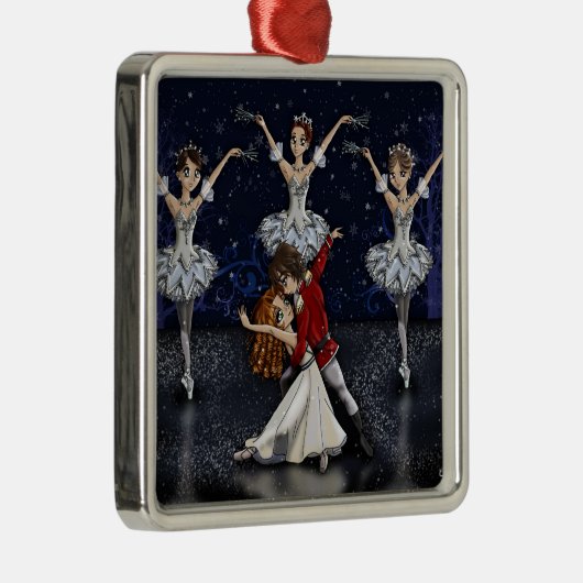 Anime Nutcracker Snowflakes Ornament (Rechts)