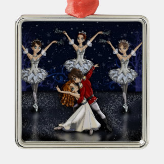 Anime Nutcracker Snowflakes Ornament