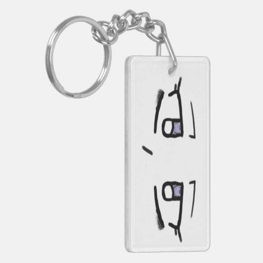 Anime-ogen Sleutelhanger (Voorkant Links)