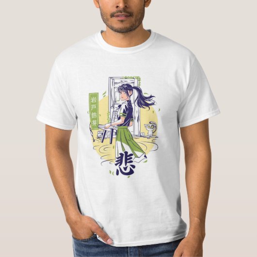 Anime ontwerp voor jonge generatie t-shirt (Voorkant)