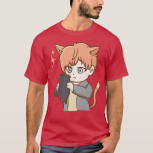 Anime Otaku Girl Cute Japan Culture Art AES T-shirt