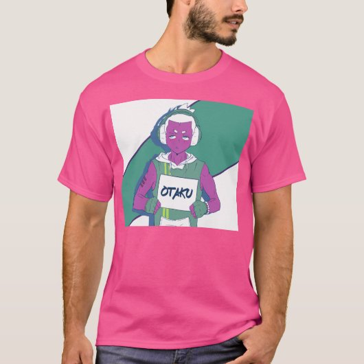 Anime Otaku T-shirt (Voorkant)