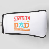 Anime Otaku Vaderdag Anime Pap Behalve Way Cool Golfheadcover (Voorkant)