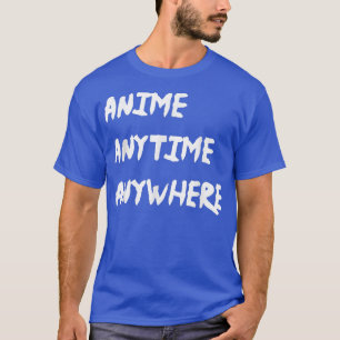 Anime overal waar tieners meisjes jongens t-shirt