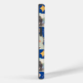 Anime Overload Schattig Patroon Blauw BG Case-Mate iPhone Case (Achterkant / Rechts)