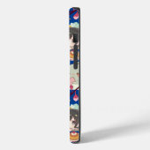 Anime Overload Schattig Patroon Blauw BG Case-Mate iPhone Case (Achterkant / Links)
