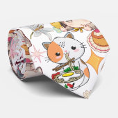 Anime Overload Schattig Patroon Stropdas (Opgerold)