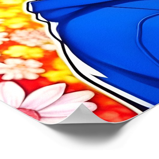 anime paar poster (Hoek)