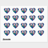 Anime Paar Romantische Kerstmis Hart Sticker (Vel)