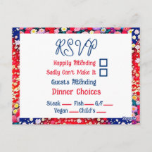 Anime Paar Unieke Bruiloft RSVP