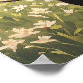 Anime paardrijden in de bossen - Ultra hoog Poster (Hoek)