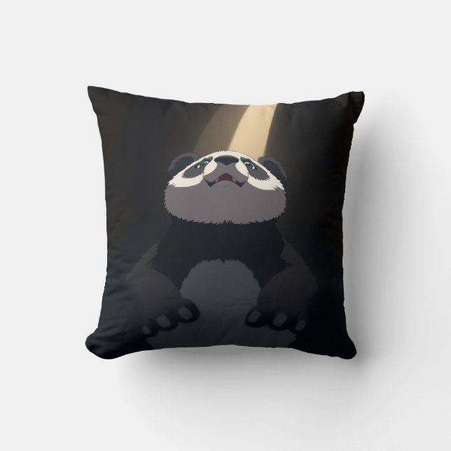 Anime panda kussen (Voorkant)