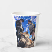 Anime Papieren Bekers (Voorkant)