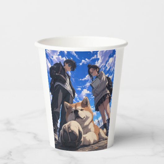 Anime Papieren Bekers (Voorkant)