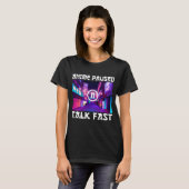 Anime Paused Talk Fast T-shirt (Voorkant volledig)