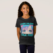 Anime Paused Talk Fast T-shirt (Voorkant volledig)