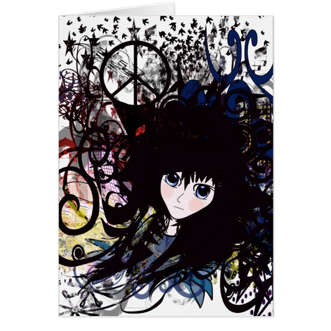 Anime Peace Grunge (Voorkant)