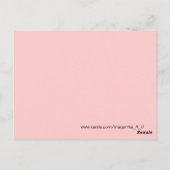 Anime Peace Grunge Briefkaart (Achterkant)