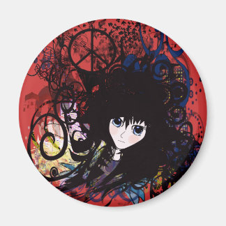 Anime Peace Grunge Magneet